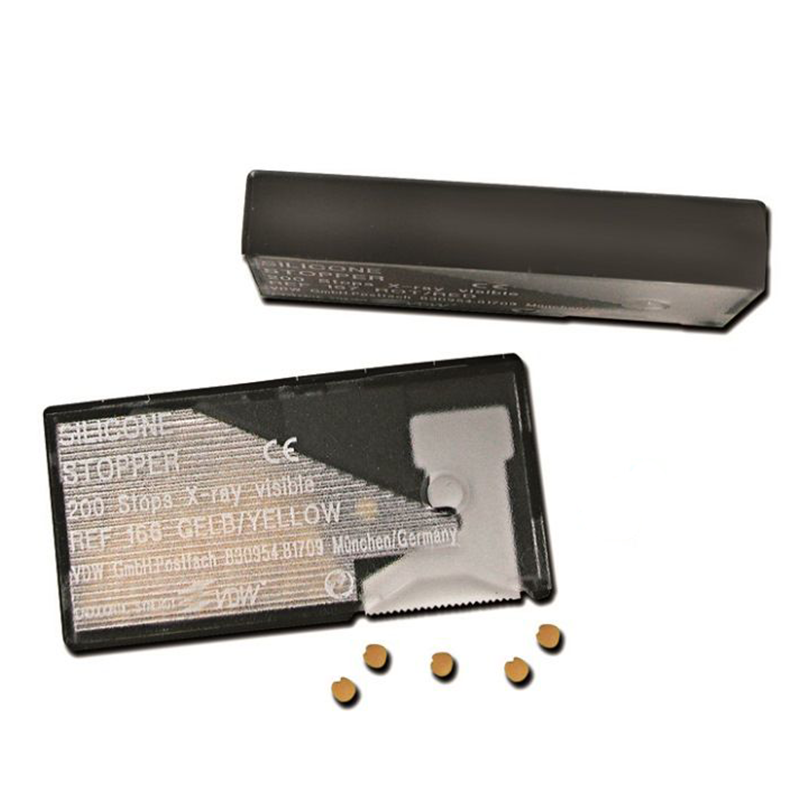 Ограничители силиконовые эндостопперы жёлтые 200шт Anteos 166 купить